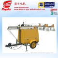 Mobile generator lighting tower